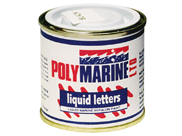 onderhoud reparatie opblaasboot polymarine rubberboot liquid letters flexibele verf